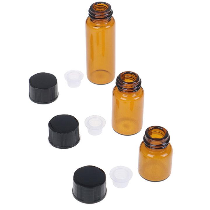 10PCS%20Mini%20Amber%20Glass%20Empty%20Essential%20Oil%20Bottle%20Sample%20Vials%20Brown%202ML%203ML%205ML%20Eshylala%20-%20Image%202
