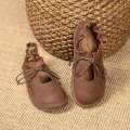 Artmu Original Flats Women Lace Up Genuine Leather Spring Summer Soft Comfort Elegant Shoes for Ladies Zapatos. 