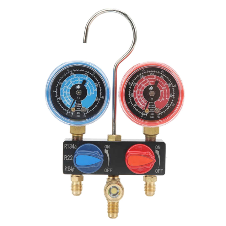 Manometer Pressure Gauge Refrigeration Tools for R22/R1234Yf | Daraz.com.np