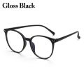 Anti Blue Light Glasses Transparent Computer Goggles All Match Big Frame Sunglasses UV400 Women Face Decor Glasses Accessories. 