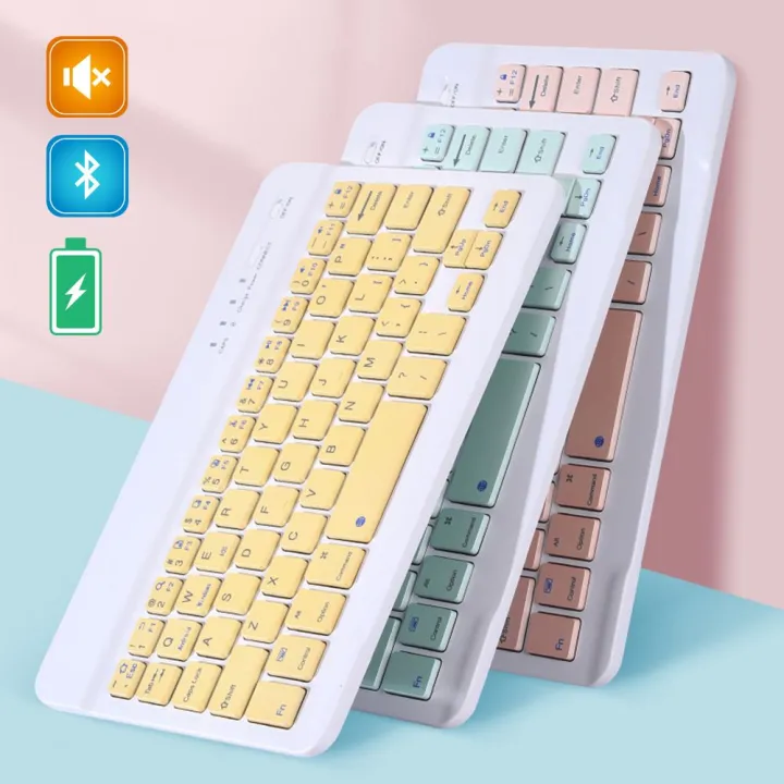 2021 Keypad Portable Keyboard Wireless Ultra Thin Bluetooth For Samsung ...