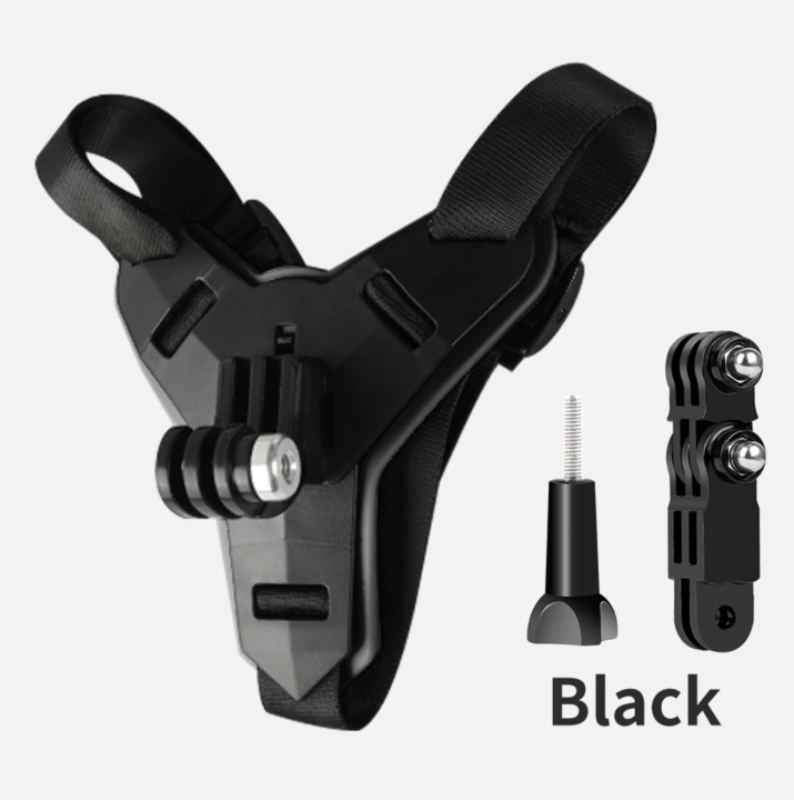 Motorcycle Helmet Chin Mount for GoPro, Smartphones and other Action Cameras