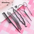 Wenefang Professional Hair Braid Tool Hair Pin Bun Roller Twist Curler Ponytail DIY Hair Styling Hair Styling Tools Braiding Hair. 