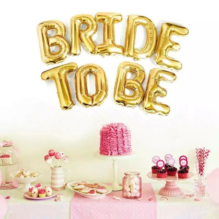 Bride%20To%20Be%20%20Alphabet%20Letter%20Attractive%20Decorations%20Golden%20Foil%20Balloon%20-%20Image%202