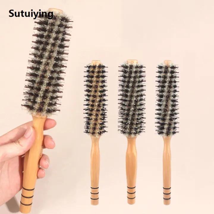 Sutuiying%20Natural%20Boar%20Bristle%20Roller%20Brush%20Barber%20Hair%20Roller%20Wood%20Hair%20New%20style%20Brush%20Round%20Barrel%20Hair%20Comb%20For%20Women%20Curly%20Hair%20Hairdressing%20-%20Image%203