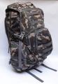 Green Army Printed Bagpack, Camouflage Commando Bag, For Hiking, Trekking & Travel For Unisex. 