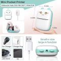 Wireless Pocket Thermal Printer – Small Size, Big Convenience. 