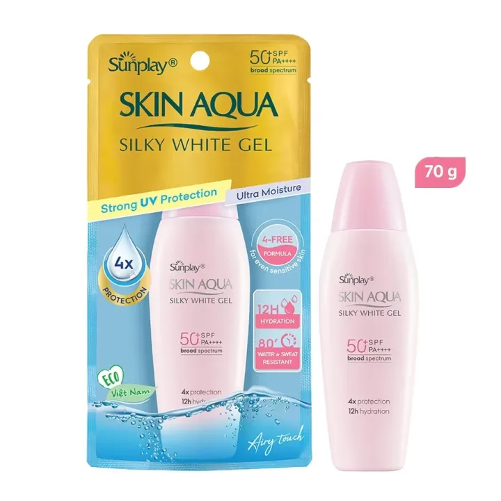 Rohto%20Mentholatum%20Sunplay%20Skin%20Aqua%20Silky%20Sunscreen%20Gel%20For%20Normal%20to%20Dry%20Skin%20with%20SPF%2050%20PA+++%2070g%20-%20Image%204