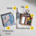 Travel Ready Paint Palette Bundle, Travel Paint Palette D. 