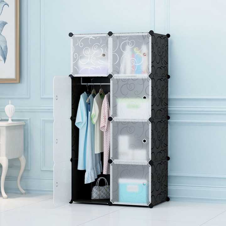 Cube Storage, Plastic Cube Organizer Units, Diy Modular Closet Cabinet