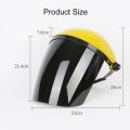 Safety PC Plastic Welding Helmets Auto Darkening Transparent Face Cover Anti Splash 5 Colors Protective Welder Welding Supplies. 