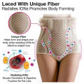 Sales promotion 【Top Picks】Ice Silk Ion Fiber Repair Shaping Women Tummy Control Sculpt Underwear Short High Waisted Body Shaper Briefs Firm Pant Shapewear. 