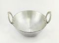 Aluminium Plain Kadai - 8 "- Ideal For Cooking Curry/ Frying /Boiling Milk Etc... 