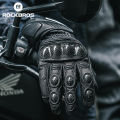 ROCKBROS Cycling Gloves Windproof Warm Men Anti-fall Wear Resistant Touch Screen Riding Gloves Winter Rider Equipment. 
