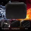 Organizer Fireproof Document Bag with Lock for Document File Passport. 