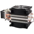 fasdaga 2X 12V 6A Thermoelectric Peltier Semiconductor Cooler Refrigeration Cooling System Kit Cooler Fan for Air Cooling. 