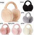 Double Sided Winter Fur Earmuffs For Girls. 
