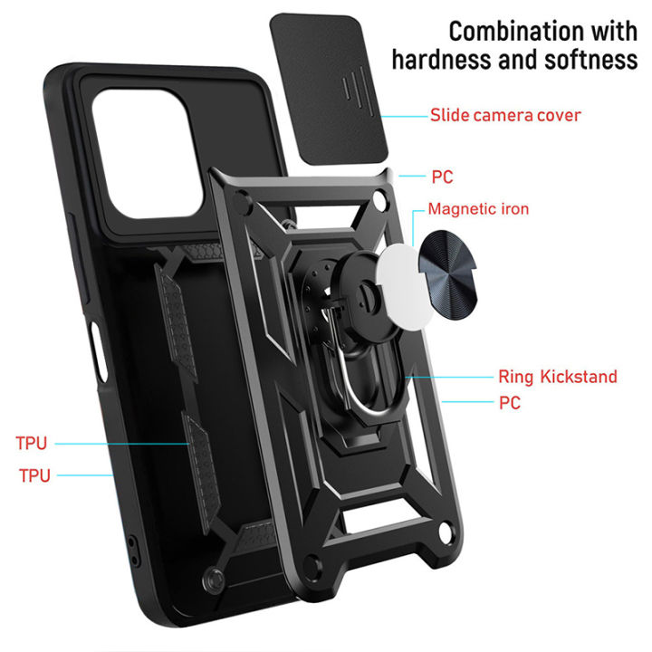 Vantime%20for%20vivo%20Y22%20Y22s%20Case%20Stand%20Slide%20Lens%20Cover%20Shockproof%20Hard%20Phone%20Back%20Casing%20-%20Image%205