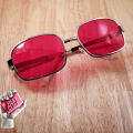 Project Mayhem Sunglasses Fight Club Tyler Durden Oliver Peoples 523 Brad Pitt men RED lens sunglasses:with box. 