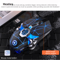 Wenefang VAORLO Gaming Mouse Rechargeable Wireless Silent Mouse LED Backlit 2.4G USB 1600DPI Optical Ergonomic Mouse Gamer Desktop For PC Laptop. 