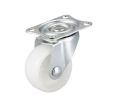 1 Pcs Heavy Duty Caster Wheel 360 Degree Furniture Carts Furniture Roller 1 inch White Nylon Rubber. 