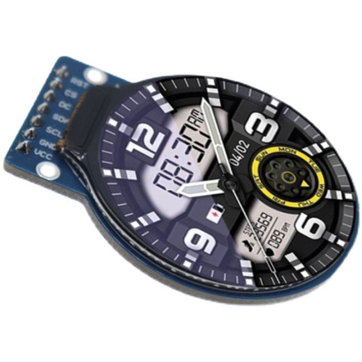 1.28%20Inch%20TFT%20LCD%20Display%20Module%20Component%20Round%20RGB%20IPS%20HD%20240X240%20Resolution%20GC9A01%20Driver%204%20Wire%20SPI%20Interface%20Adapter%20Board%20-%20Image%207