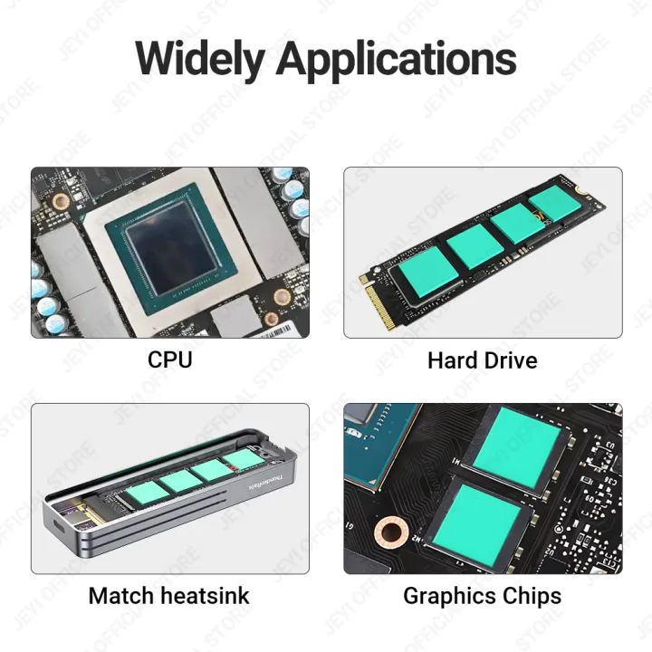 Vylon%20JEYI%20100-Pack%20Thermal%20Conductive%20Silicone%20Pads,%20M.2%20SSD%20NVMe%20NGFF%20Thermal%20Pad%20for%20PC%20Laptop%20Heatsink/GPU/CPU/LED%20Graphics%20Card%20-%20Image%203