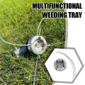 Universal Aluminum Alloy Lawn Mower Head Replacement Parts with Nylon Steel Lawn Mowing Line. 
