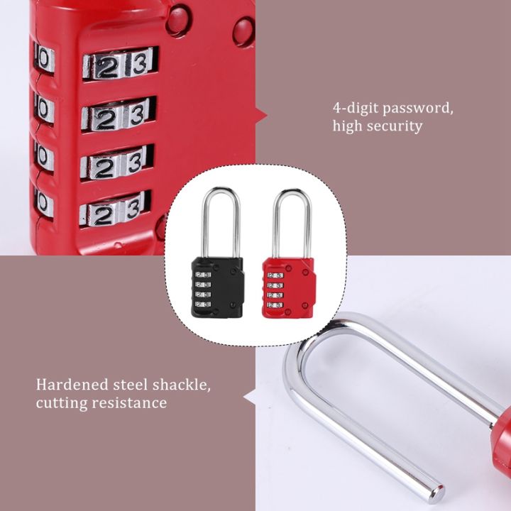 NAMUNY%202%20Pack%20Code%20Padlocks,%204%20Digit%20Long%20Shackle%20Resettable%20Pad%20Lock%20for%20Outdoor%20Gate,%20Shed,%20Fence,%20Hasp%20Storage,%20Gym%20Locker%20-%20Image%205