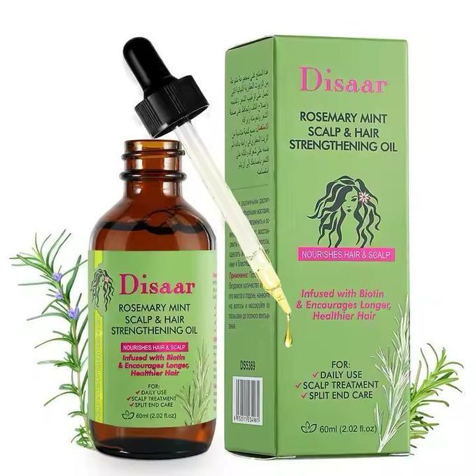 Disaar Rosemary Oil |Scalp And Hair Strengthening Oil 60ml - Rosemary Hair Oil / Rosemary Oil