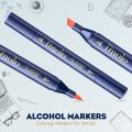 Alcohol Marker/ Finolo 40 Sheds Double Nib Alcohol Based Marker for Designing. 