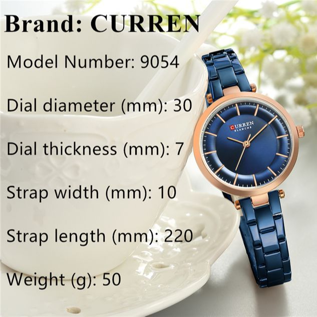 BELL%20LADIES%20DRESS%20LADIES%20STAINLESS%20STEEL%20LADIES%20QUARTZ%20ELEGANT%20CASE%2030MM%20ANALOG%20WATCH%20BLUE%20WATCH%20FASHIONABLE%20-%20Image%203