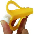 Baby Banana Teether, Baby Banana Infants Training Toothbrush, Banana Teether Toy Baby Bite Shape Banana Brush Toothbrush. 