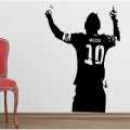 Lionel Messi Decorative Wall Sticker Decals for Home Living Room Decor 61cm x 100cm. 
