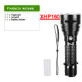 【2025 Version】 9000LM Upgrade XHP160 Diving Flashlight Powerful Profession Dive Torch Rechargeable Underwater Lantern IP8 Waterproof Scuba Lamp. 