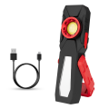 Powerful COB LED Work Light USB Rechargeable Camping Lanterns Emergency Light Warning Light Easy To Use. 