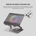 Fantech Cooling Pad RGB NC30 Kipas Pendingin Laptop Cooler 5 Fan. 