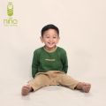 Toddler Full Sleeve Tshirt and Trouser Set (Waffle Knit) - Kids Dress Wear by Nino Baby Clothing. 