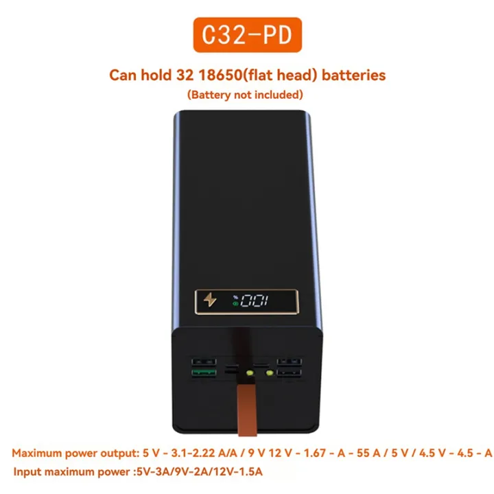 32x18650%20Battery%20Case%20Powers%20Bank%20Case%20Plastic%20Housing%20Faster%20Chargers%20Case%20for%2018650%20Batteries%20Detachable%20Design%20B%20-%20Image%207