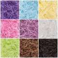 50g Colorful Lafite Grass Shredded Crinkle Paper Raffia DIY Boxes Filler Birthday Wedding Gift Box Wrapping Packing Filling. 