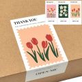 Artsy Home 50pcs Thank You for Your Support Stickers for Business Gift Box Packaging Decoration Sealing Label Sticker. 
