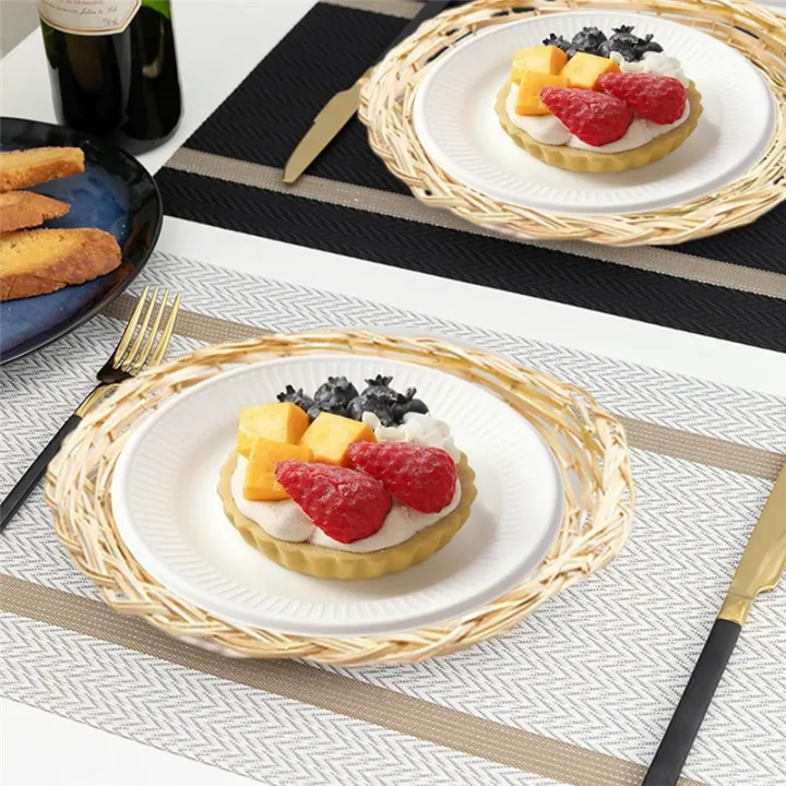 ARELENE%208%20Pack%20Bamboo%20Paper%20Plate%20Holders,%2010%20Inches%20Reusable%20for%20Dinner%20Plates%20Hand%20Woven%20Wicker%20Paper%20Plate%20Baskets%20-%20Image%204