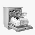 Midea 13 Place Deluxe Stainless Steel Dishwasher (WQP12-5201F). 
