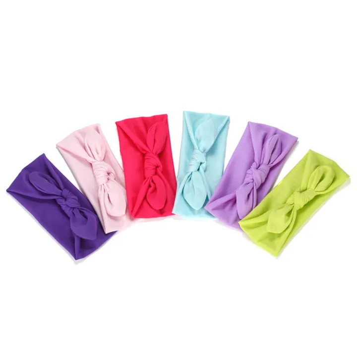 Solid%20Color%20Headbands%20for%20Women%20Headwraps%20Hair%20Bands%20with%20Bows%20Cotton%20-%20Image%204