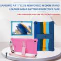 Tablet Cover For Samsung Galaxy Tab A9+11plus Case 2023 SM-X210 X215 X216 A9 8.7 SM-X110/X115 Soft Silicon Kids Stand Case capa. 
