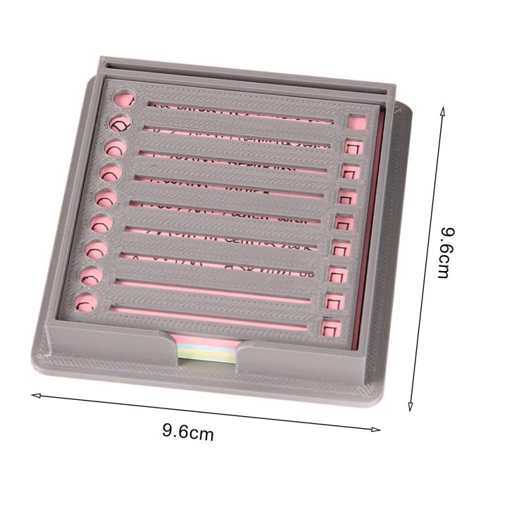Likovie%20Acrylic%20Sticky%20Note%20Holder%20Portable%20Sticky%20Note%20Holder%20with%20Stencil%20Dispenser%20Compact%20Self-sticky%20Pad%20for%20Office%20for%20Notes%20-%20Image%204
