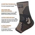 1Pcs Copper Ankle Braces Support Compression Sleeves for Injury Recovery,Joint Pain,Plantar Fasciitis,Sprained Ankle,ACL,Sports. 