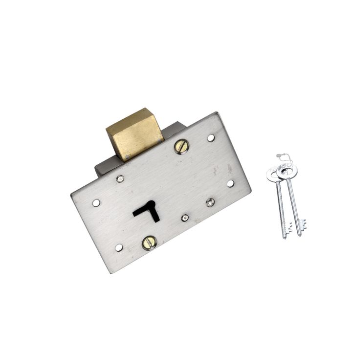 Safari Heavy Duty Cupboard Lock with Keys – Durable Stainless Steel CB ...
