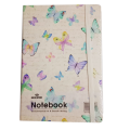 KOJA Butterfly Print Lined Large Notebook Journal Diary 96 Sheets. 