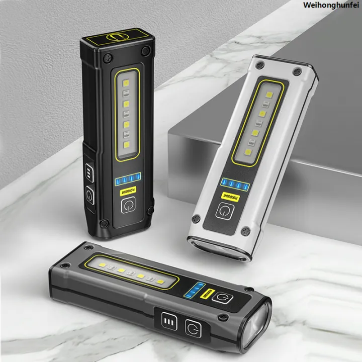 WeihonghunfeiSSD%201Pcs%20Power%20Mobile%20High%20Power%20Light%20Work%20Flashlight%20COB%20Mini%20Hot%20Selling%20Multifunctional%20Portable%20Rechargeable%20Strong%20Magnet%20LED%20Flashlight%20Strip%20Fashion%20-%20Image%207